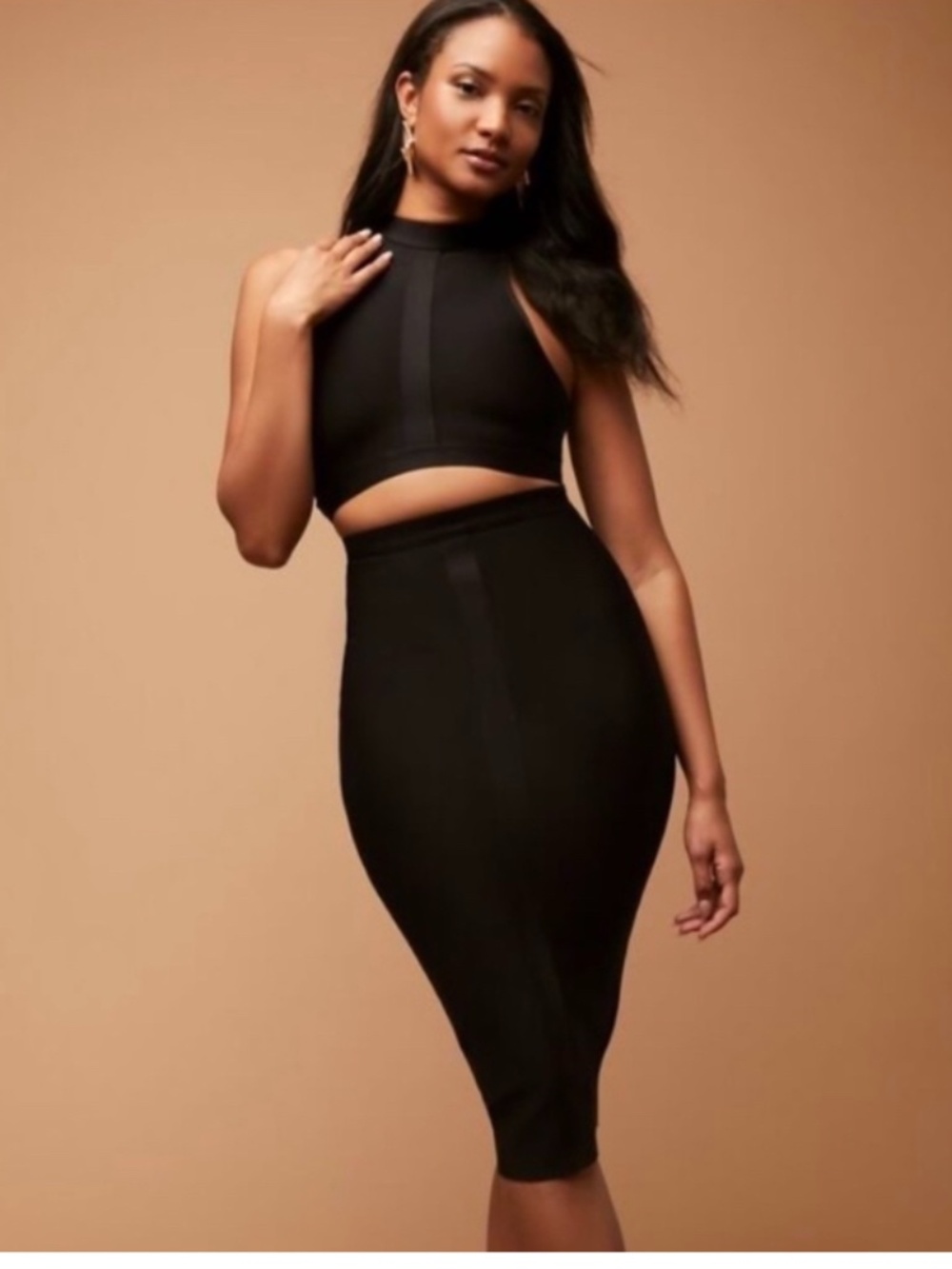 NWT Herve Leger x Forever 21 S Bandage Midi Dress